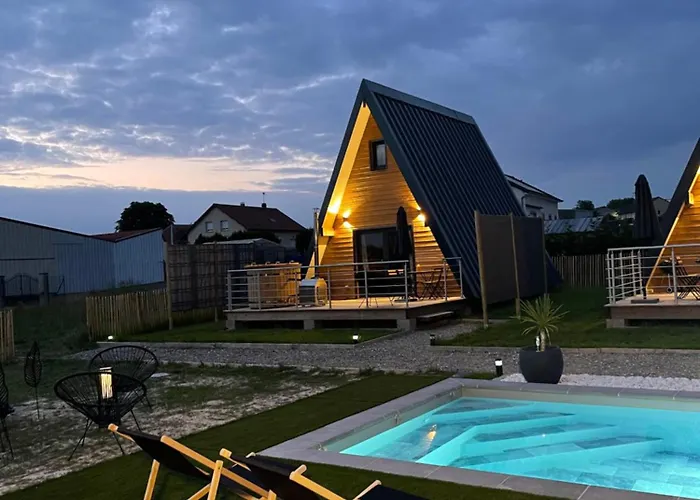 Lady Tipi 3 Avec Bain Nordique Et Piscine Saint-Utin